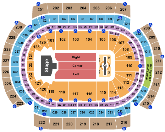 Xcel Energy Center Justin Timberlake Seating Chart